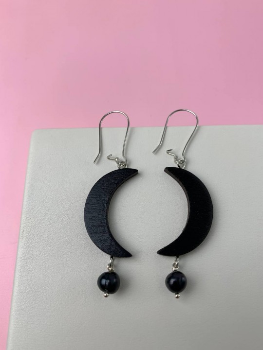 Серьги Wood Istanbul