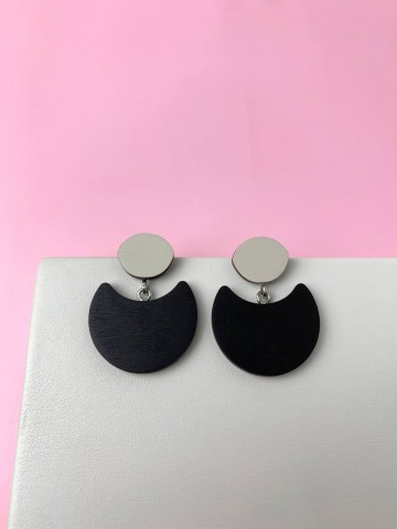 Серьги Wood Paris