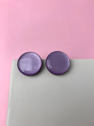 Серьги Wood circle 23