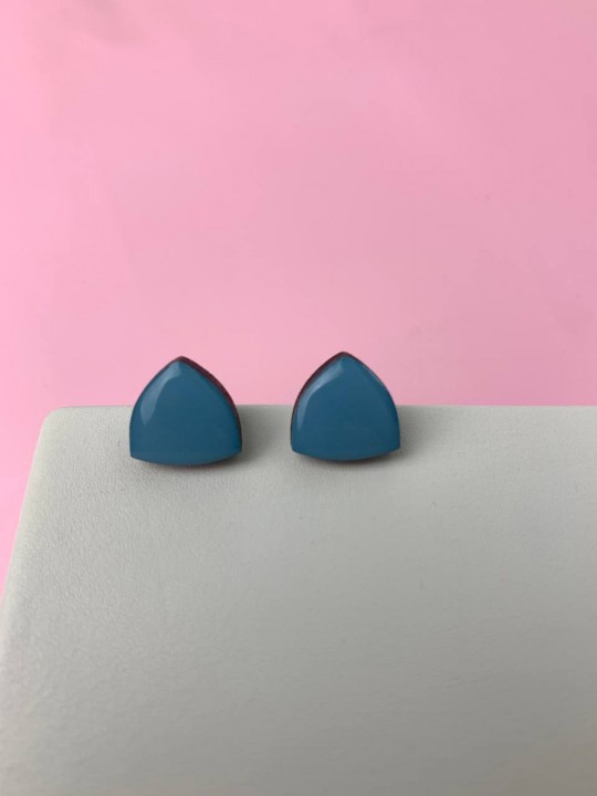 Серьги Wood drizzle mini