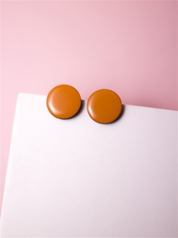 Серьги Wood circle 23