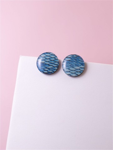 Серьги Animal circle 20