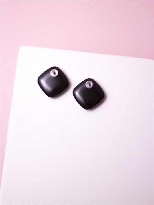 Серьги Print lozenges mini-2