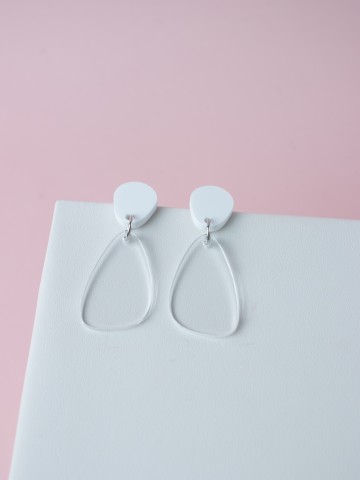 Серьги Minimalism More line null