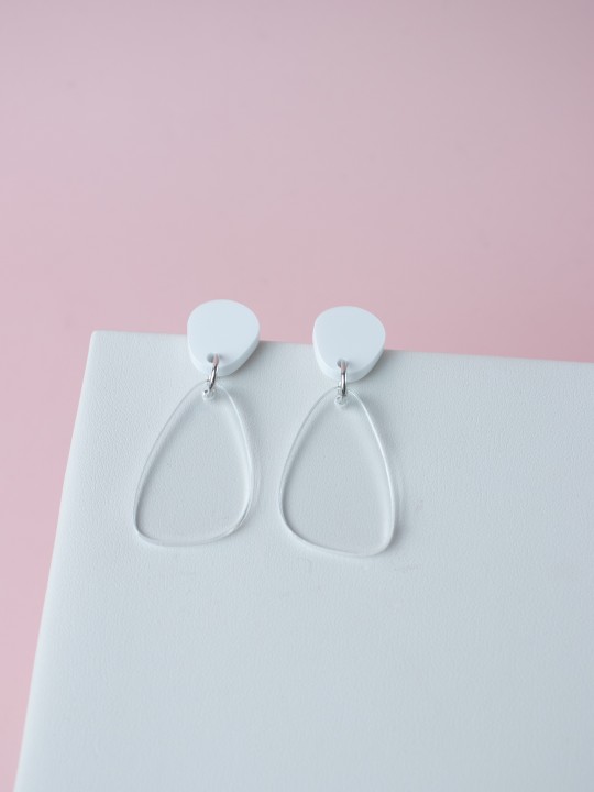 Серьги Minimalism More line null