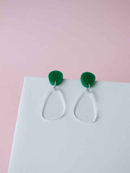 Серьги Minimalism More line null