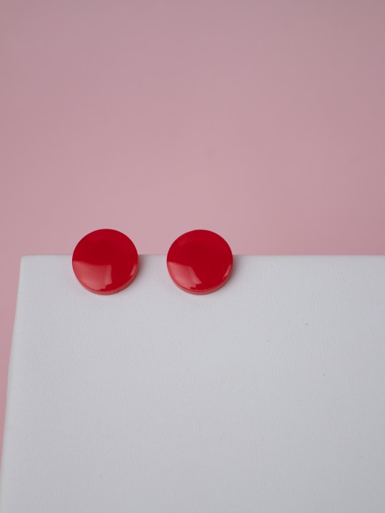 Серьги Minimalism Circle 15