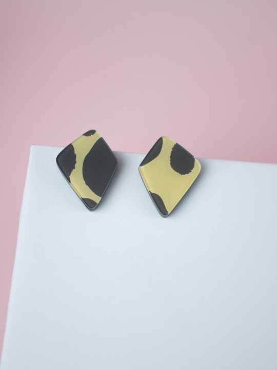 Серьги Print Blossom