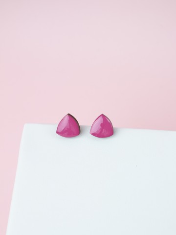 Серьги Wood drizzle mini