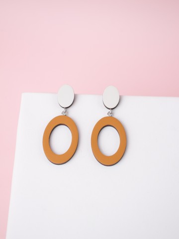 Серьги Wood Monaco