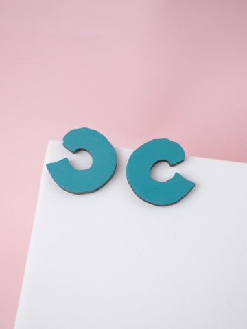 Серьги Wood NY mini Серьги Wood NY mini
