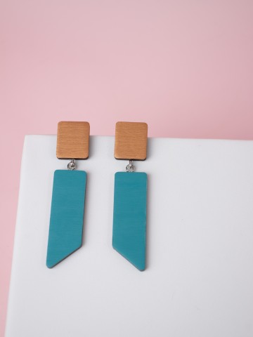 Серьги Wood Tokyo