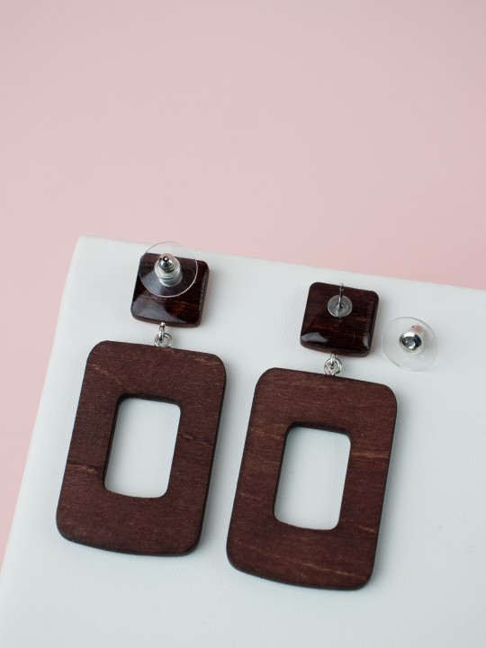 Серьги Wood Spring Fever-1