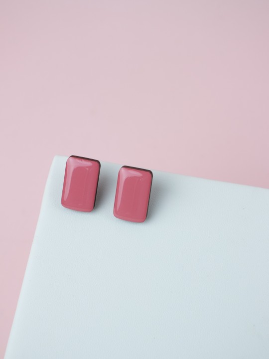 Серьги Wood Bloom mini