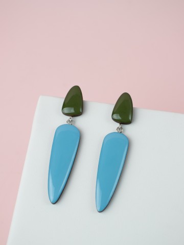 Серьги Wood Breeze