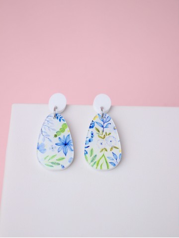 Серьги Print Лаватера