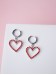 Серьги Crystal Сердца