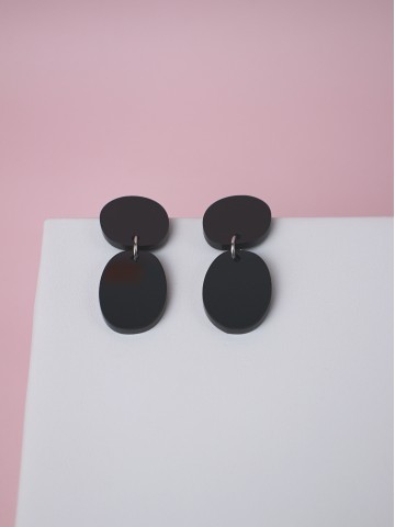 Серьги Minimalism horizon