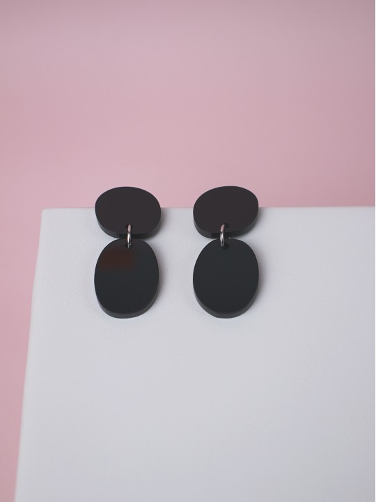 Серьги Minimalism horizon