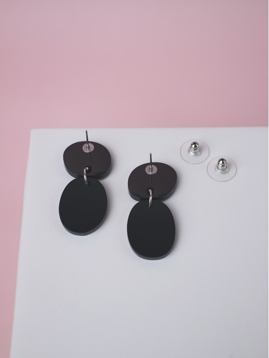 Серьги Minimalism horizon-1