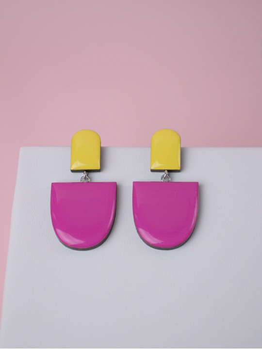 Серьги Wood Виола