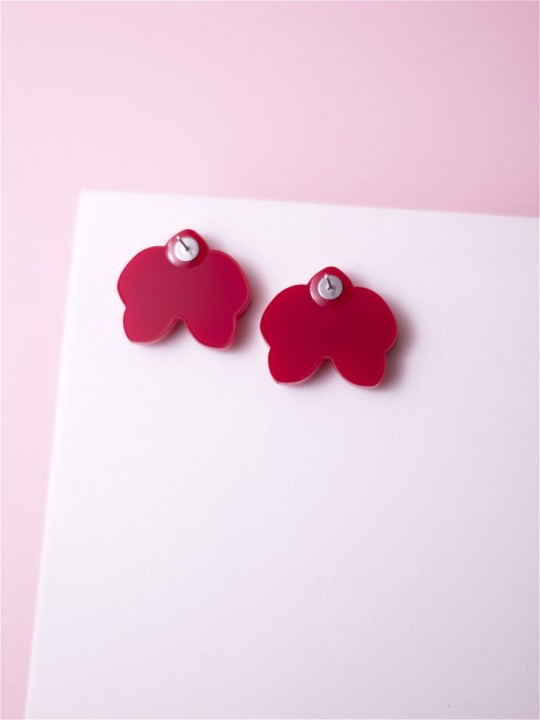 Серьги Minimalism Орхидеи-2