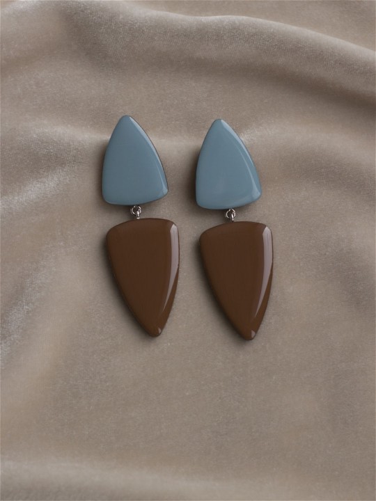 Серьги Wood fangs-1