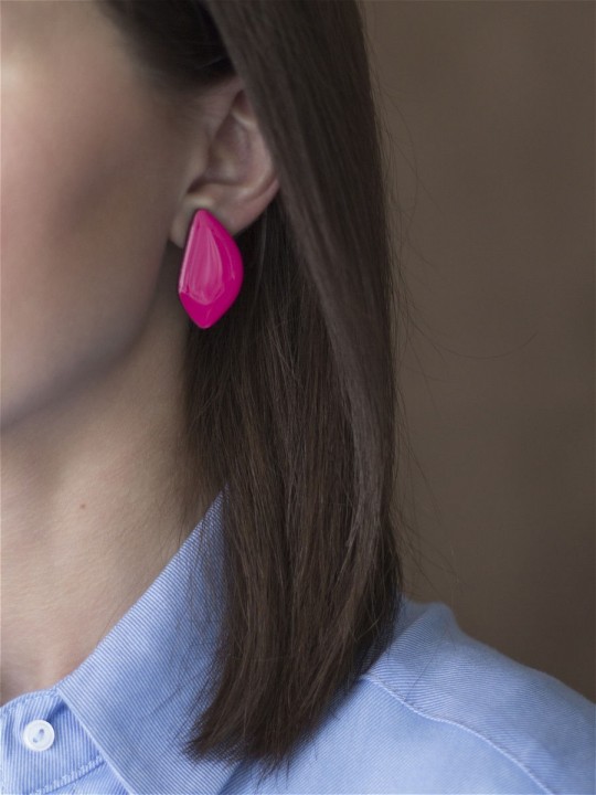 Клипсы Wood Лепестки миндаля