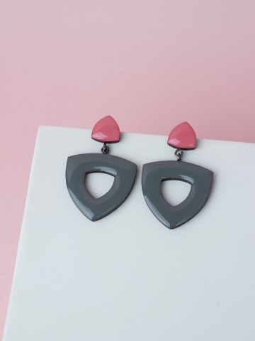 Серьги Wood drizzle