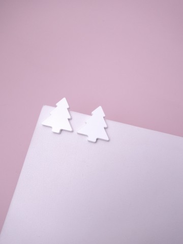 Серьги Minimalism Ёлочки