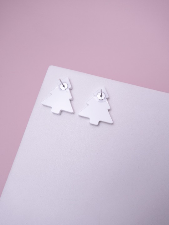 Серьги Minimalism Ёлочки-1
