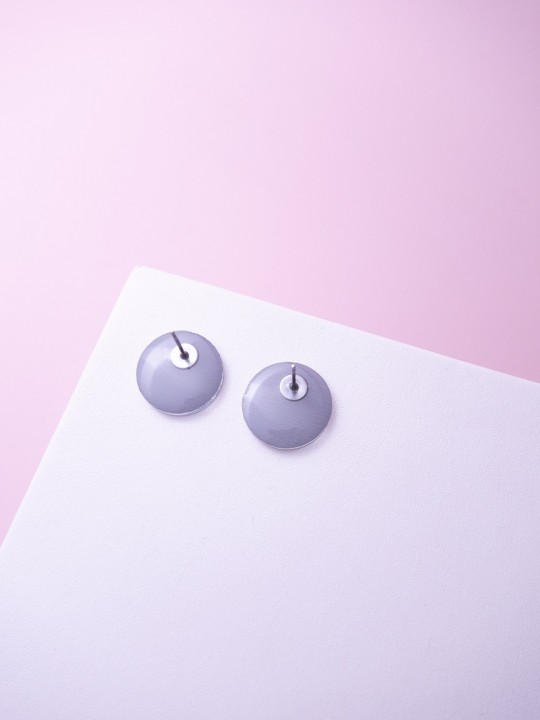 Серьги Minimalism circle 15-1